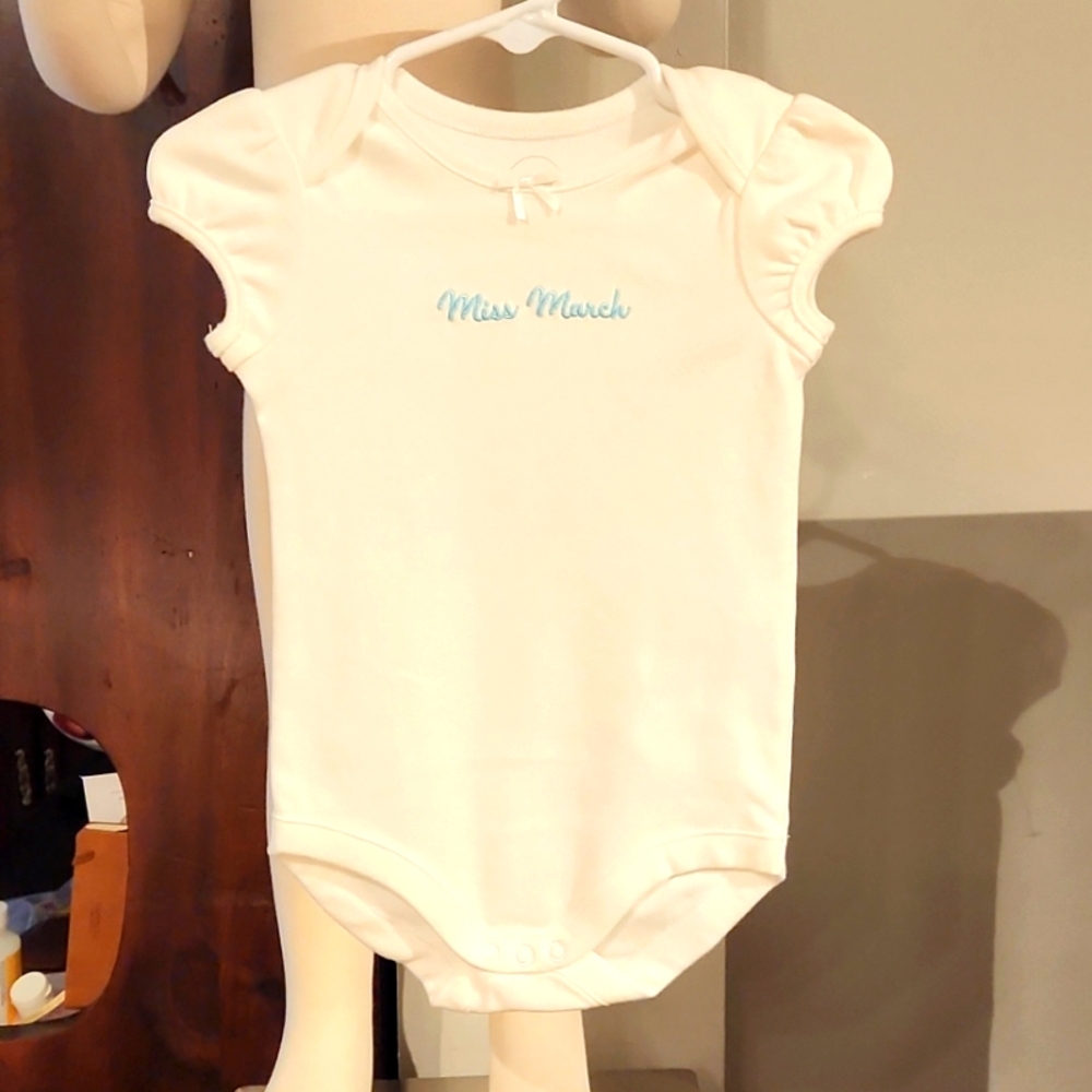 NEW GYMBOREE GIRLS CREEPER MISS MARCH SIZE 3-6M CLEARANCE